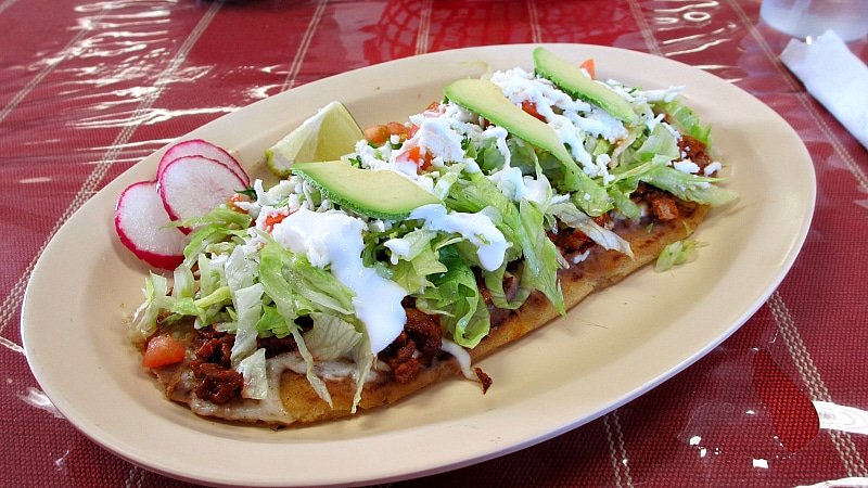 mexican huarache food