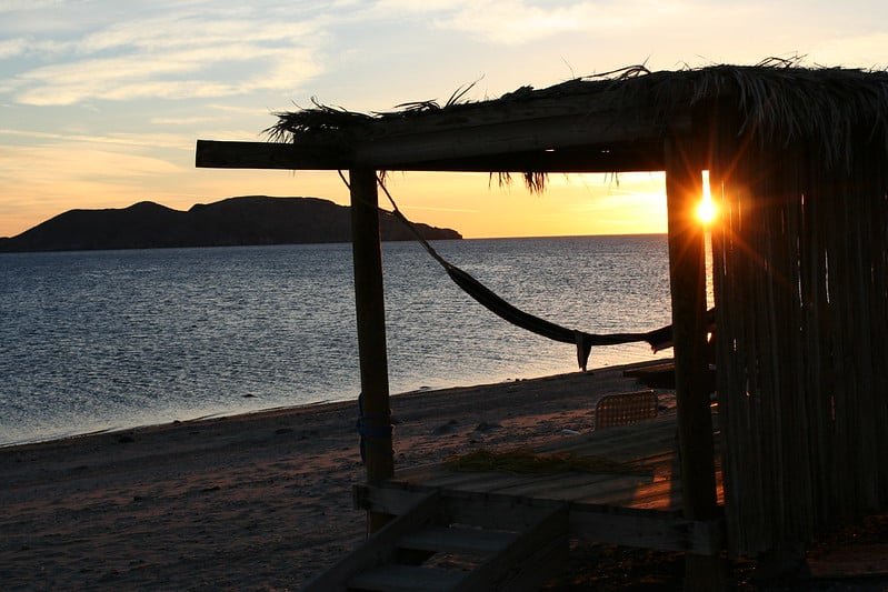 bahia de los angeles sunset