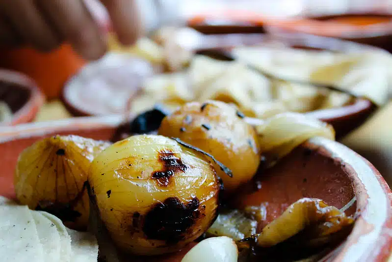 grilled onions