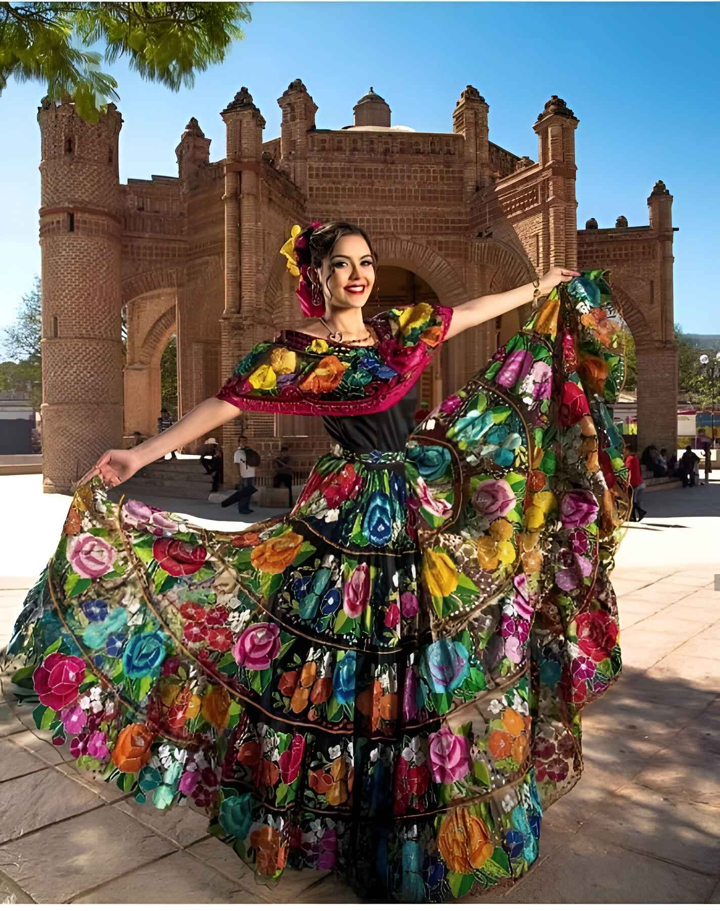 Mexican chiapaneca dress best sale