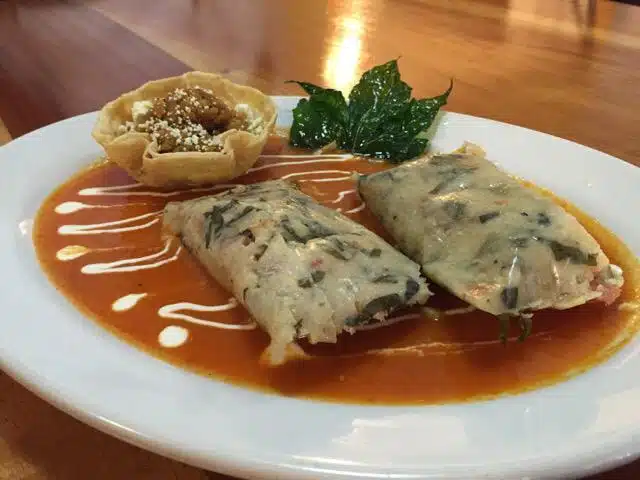 chaya tamales