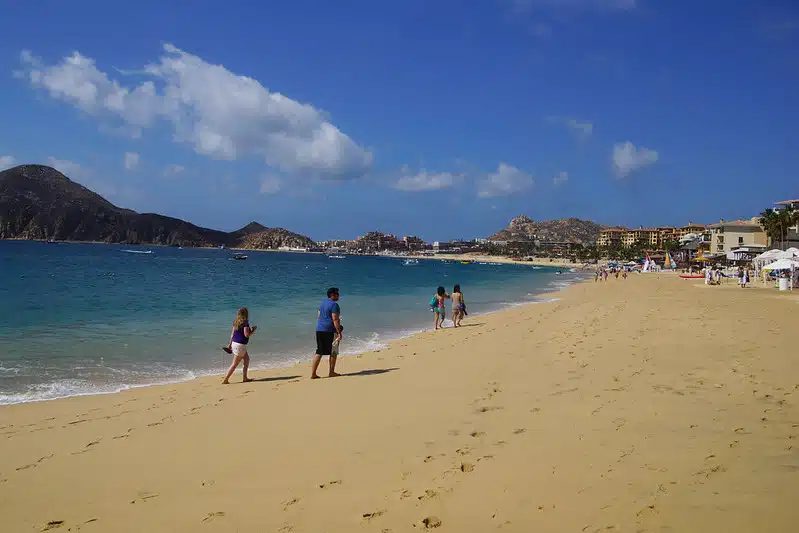 medano beach in cabo
